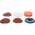 Jeu de Disques de Polissage et Ponçage D.125 mm - Polyvalent et Efficace, Pro - D-Work