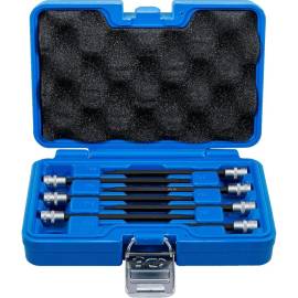 Assortiment de Douilles à Embouts 6,3 mm - Profil Torx T10-T40, Tête Sphérique - 7 Pièces, Précision et Polyvalence - BGS