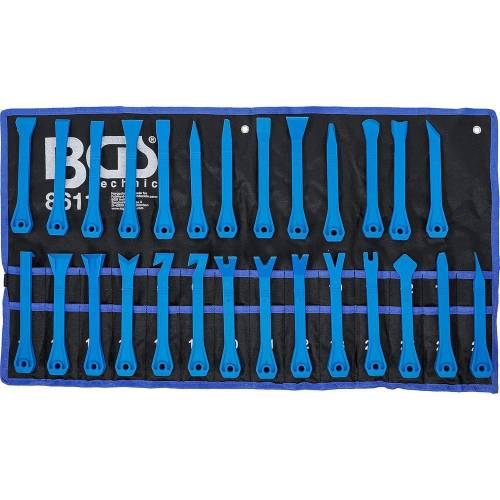 Jeu de Coins Nylon pour Garnitures - 27 Pièces - Résistants et Pratiques - - BGS