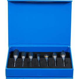 Jeu de Fraises HSS 7 pcs - Acier Rapide, Précision et Durabilité - Plastique, Pro - D-Work