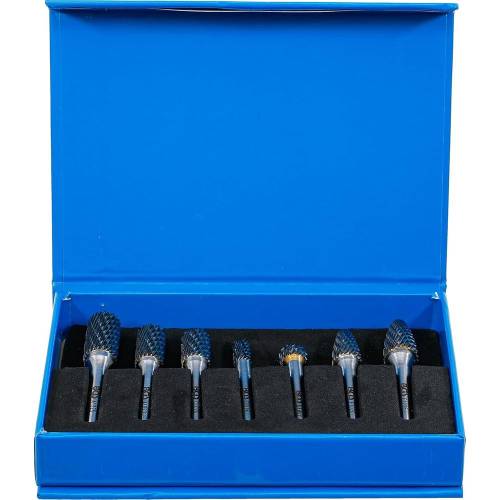 Jeu de Fraises HSS 7 pièces - Acier Rapide, Précision et Durabilité - - BGS