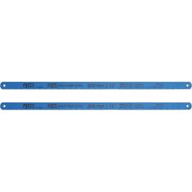 Lames de Scies à Métaux 2 pcs 13 x 300 mm - HSS Flexible - Coupe Précise et Durable, Acier, Pro - D-Work