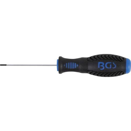 Tournevis Six Pans Intérieurs 2 mm - Lame 75 mm - Précision et Robustesse - BGS