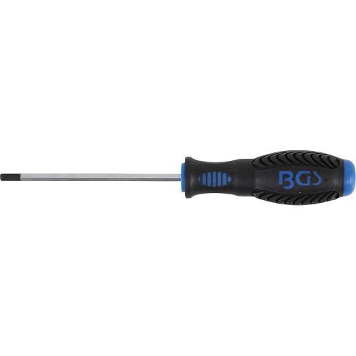Tournevis Six Pans Intérieurs 4 mm - Lame 100 mm - Acier Résistant - Précision et Confort d Utilisation - D-Work