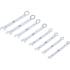 Jeu de Clés Mixtes Extra Fines 4-10 mm - 8 Pièces - Précision et Polyvalence - BGS