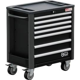 Servante d Atelier Vide 7 Tiroirs - Hauteur 71,5 cm, Largeur 51,5 cm, Profondeur 46 cm - Robuste et Compact - BGS