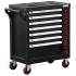 Servante d Atelier Vide 7 Tiroirs - Hauteur 71,5 cm, Largeur 51,5 cm, Profondeur 46 cm - Robuste et Compact - BGS