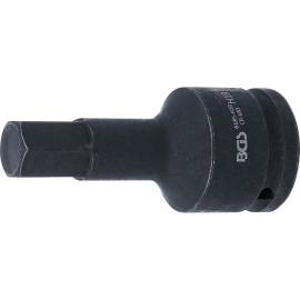 Douille à Embouts à Choc 100 mm - 20 mm (3/4 ), Six Pans Intérieurs 19 mm - Résistante et Précise - BGS