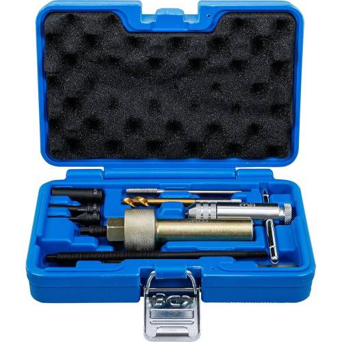Jeu d'Outils de Démontage de Bougies de Préchauffe M9 - 9 pcs - Acier Résistant - Entretien Facile et Précis - D-Work