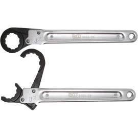 Clé à Tuyauter à Cliquet 24 mm - Acier, Ergonomique et Pratique - BGS