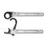 Clé à Tuyauter à Cliquet 24 mm - Acier, Ergonomique et Pratique, Zones Difficiles - D-Work