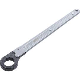 Clé à Tuyauter à Cliquet 27 mm - Acier, Ergonomique et Pratique - BGS