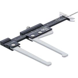 Pied à Coulisse 60 mm - Mesure Précise pour Disques de Frein - Robuste et Pratique - BGS