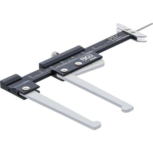 Pied à Coulisse 60 mm - Mesure Précise pour Disques de Frein - Robuste et Pratique - BGS