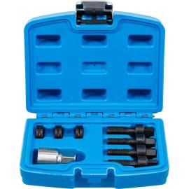 Kit de Filets Rapportés pour Boulons et Écrous de Roue M12 M14 - 8 Pièces - Réparation Fiable et Durable - BGS