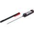 Thermomètre Numérique avec Sonde Acier Inoxydable - 22,6 x 10,8 x 2,6 cm - Précision et Durabilité - BGS