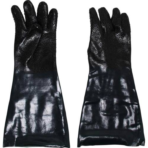 Gants de Rechange pour Cabine de Sablage à Air Comprimé - 17,5 x 6,3 x 21,8 cm - Résistants et Confortables - D-Work