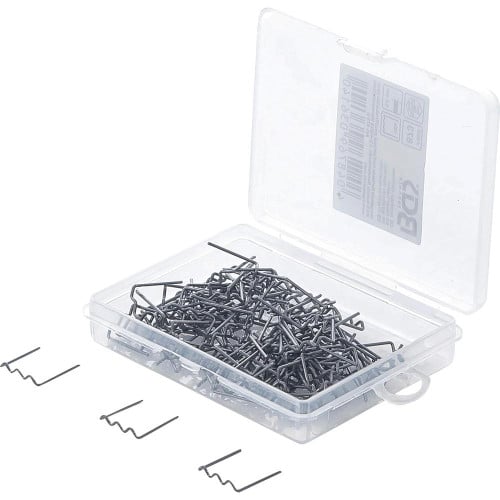 Agrafes de Réparation Forme U Ø0,8 mm - 100 Pièces - Fixation Précise et Durable - - BGS