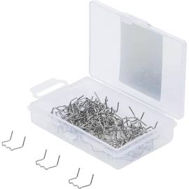 Agrafes de Réparation Forme L D.0,8 mm - 100 pcs - Fixation Précise et Durable, Pro - D-Work