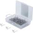 Agrafes de Réparation Forme W Ø0,8 mm - 100 Pièces - Fixation Précise et Durable - BGS