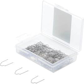 Agrafes de Réparation Forme V D.0,6 mm - 100 pcs - Résistantes et Pratiques pour Fixations Rapides - D-Work