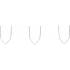 Agrafes de Réparation Forme V D.0,6 mm - 100 pcs - Résistantes et Pratiques pour Fixations Rapides - D-Work