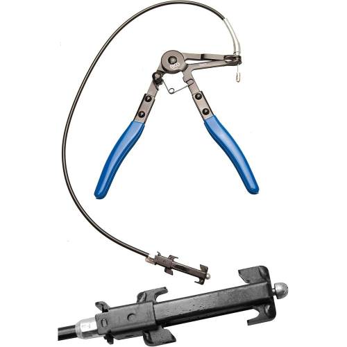 Pince pour Colliers de Serrage CLIC-R - 0,19x0,028x0,39 m - Acier, Précision et Robustesse - BGS
