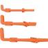 Jeu de Pinces pour Durites Flexibles Coudées 90 deg. 155-255 mm - 3 pcs - Précision et Maniabilité - D-Work