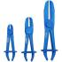 Jeu de Pinces pour Durites Flexibles Coudées 90 deg. 155-255 mm - 3 pcs - Précision et Maniabilité - D-Work