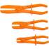 Jeu de Pinces pour Durites Flexibles Coudées 90° 155-255 mm - 3 Pièces - Précision et Maniabilité - - BGS