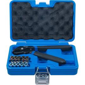 Jeu de Pinces à Agrafes 11 pcs - Polyvalence et Précision pour Fixations Rapides, Acier, Pro - D-Work