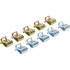 Agrafes pour Art. 8774 - Lot de 10 pièces - Dimensions 7,5x2,2x9,1 mm - Fixation Précise et Fiable - BGS