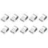 Agrafes pour Art. 8774 - Lot de 10 pcs - 7,5 x 2,2 x 9,1 mm - Fixation Précise et Fiable, Acier - D-Work
