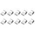 Agrafes pour Art. 8774 - Lot de 10 pcs - 7,5 x 2,2 x 9,1 mm - Fixation Précise et Fiable, Acier - D-Work
