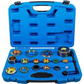 Jeu d Outils Silent-Bloc 18 pcs - Pour VAG, Acier - Montage Précis et Durable - D-Work