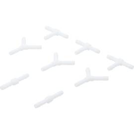 Assortiment de Connecteurs de Tuyau 5 mm - 8 Pièces, Résistants aux Carburants - BGS