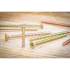Vis Multifonctions Cruciforme PZ2 4,0 x 60 mm - Lot de 110 pcs - Polyvalentes et Résistantes, Acier - D-Work