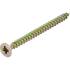 Vis Multifonctions Cruciforme PZ2 4x50 mm - Lot de 120 Pièces - Acier Résistant et Polyvalent - BGS