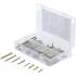 Vis Multifonctions Cruciforme PZ2 5 x 80 mm - Lot de 50 pcs - Acier, Résistantes et Polyvalentes - D-Work