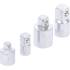 Jeu d'Adaptateurs de Douilles 4 pcs - Acier, Compact et Pratique - D-Work
