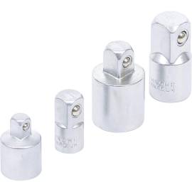 Jeu d’Adaptateurs de Douilles 4 Pièces - Acier, Compact et Pratique - - BGS