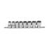 Jeu de Douilles Profil T Plus 1/2 18EP-32EP - 8 pcs - Précision et Robustesse, Acier, Cliquet 1/2 - D-Work