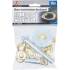 Assortiment d Installation d Œillets 15 Pièces - Dimensions 11,5x2,5x17,1 cm - Acier, Pratique et Complet - BGS