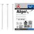Assortiment de Clous 200 g 1,8 x 35 mm - Acier, Résistants et Polyvalents - BGS
