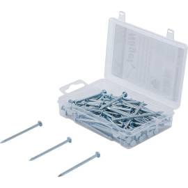 Assortiment de Clous 250 g 2,8 x 60 mm - Acier, Résistants et Polyvalents - BGS