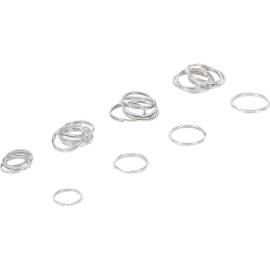 Assortiment de Bagues à Clés 20 Pièces - Acier, Précision et Durabilité - - BGS