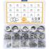 Assortiment de Bagues à Clés 20 pcs - Acier, Précision et Durabilité - Pro - D-Work