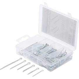 Assortiment de Goupilles D.1,6-3,2 mm - 135 pcs - Acier Résistant - Fixation Sécurisée, Pro - D-Work