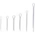 Assortiment de Goupilles Ø1,6-3,2 mm - 135 Pièces - Acier Résistant - Fixation Sécurisée - BGS