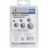 Assortiment d’Écrous Autobloquants Métriques M4-M12 - 53 Pièces - Acier Résistant - Fixation Sécurisée - BGS